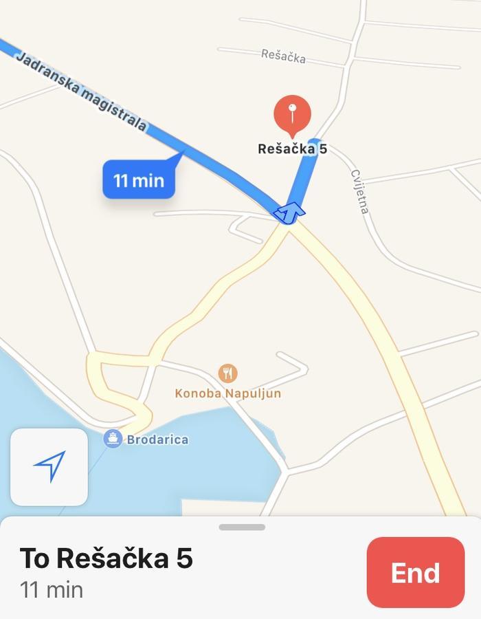 ברודאריצה Guest House Brodarica מראה חיצוני תמונה